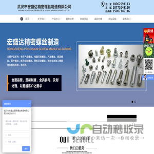 武汉塑料螺钉/电子螺丝/不锈钢螺钉-武汉宏盛达精密螺丝制造公司